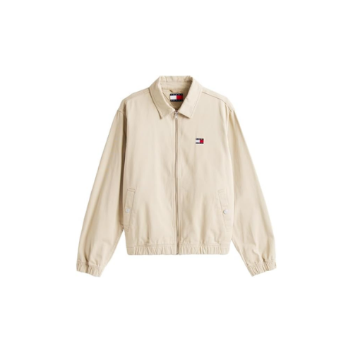 Tommy Hilfiger TJM Essential Flag Jacket Ceket Erkek Bej thumbnail