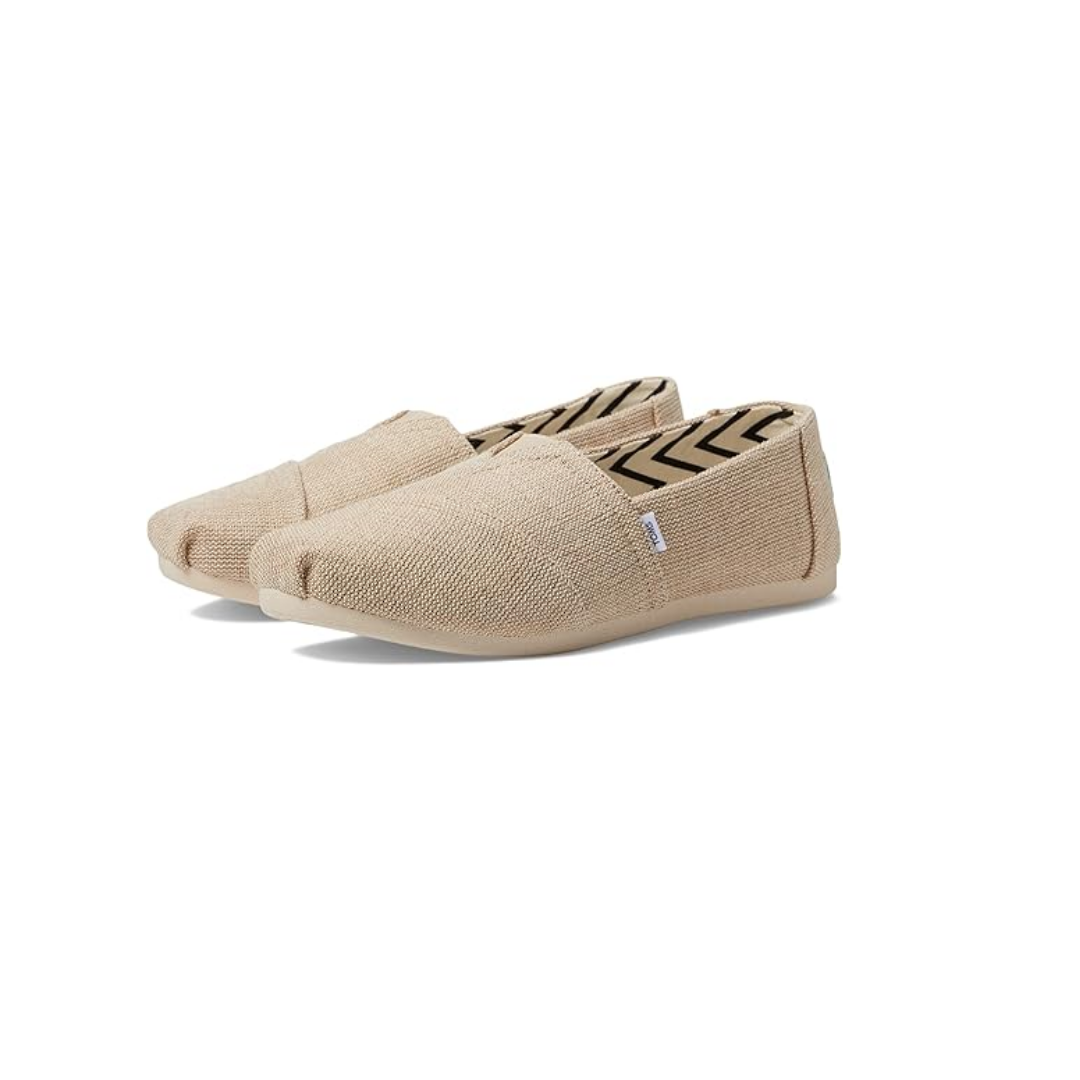 TOMS Kadın Alpargata Heritage Kanvas Loafer Düz