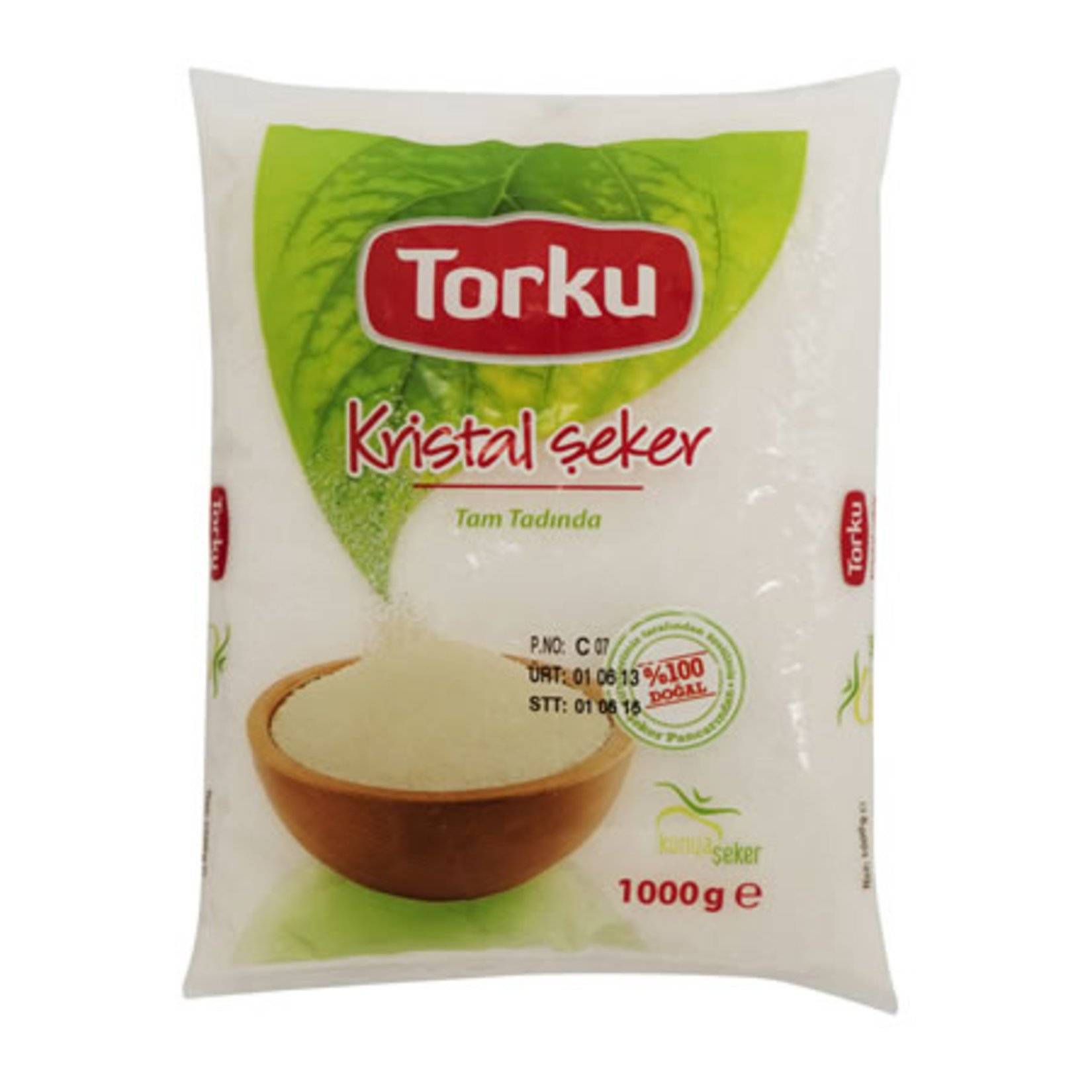 Torku Şeker Tanesi Toz Şeker 1 Kg