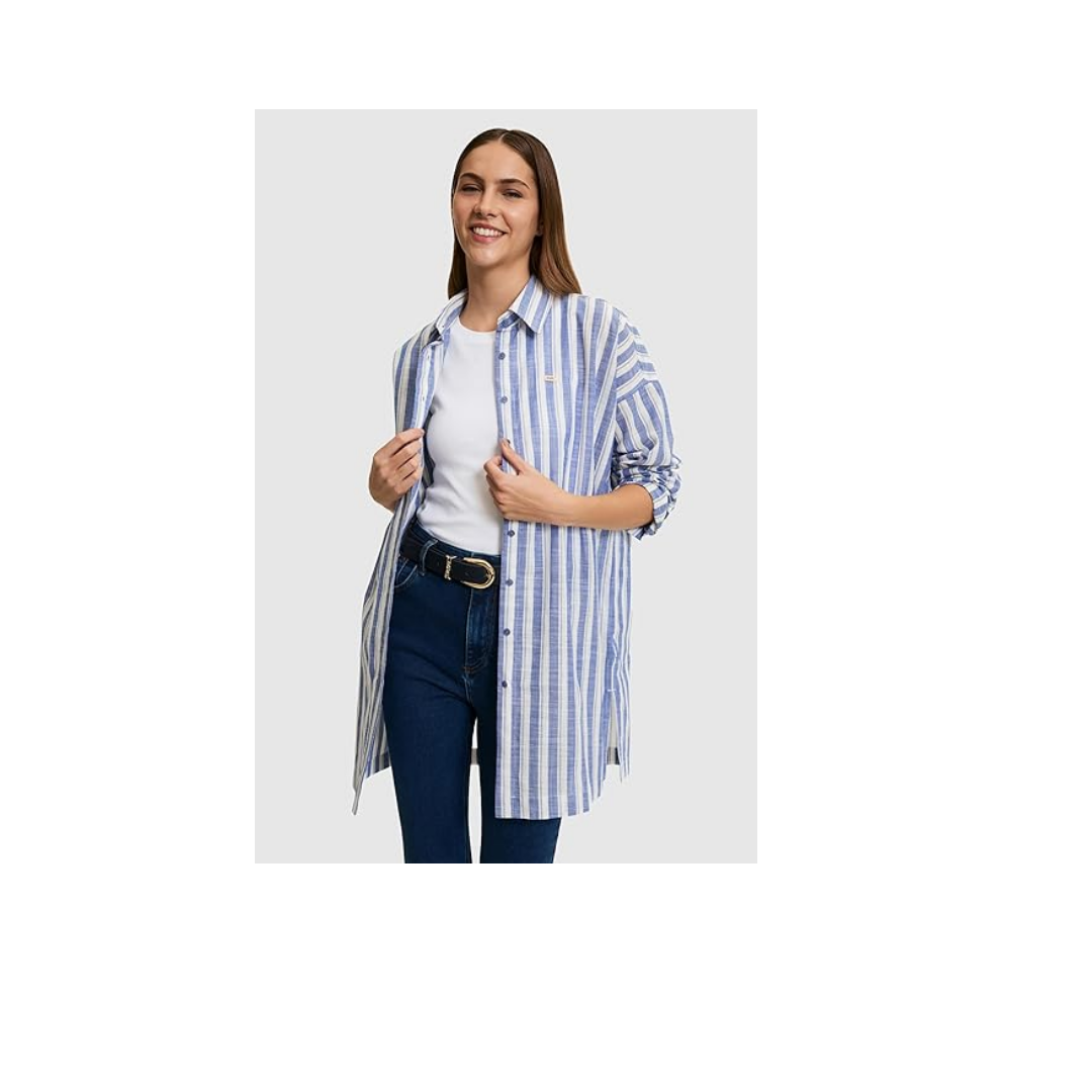 U.S. Polo Assn. Kadın İndigo Tunik 50324620-VR028 thumbnail