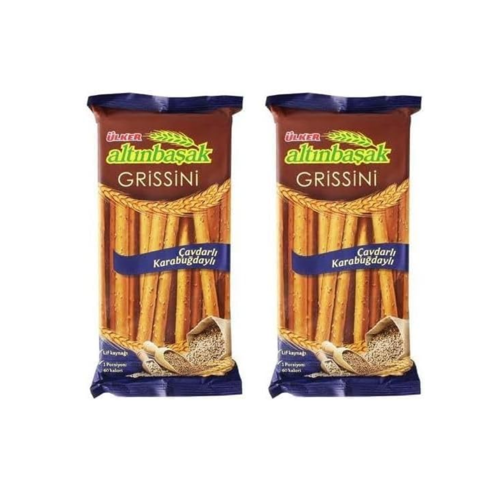 Ülker Altınbaşak Çavdarlı Karabuğdaylı Grissini 2li paket thumbnail