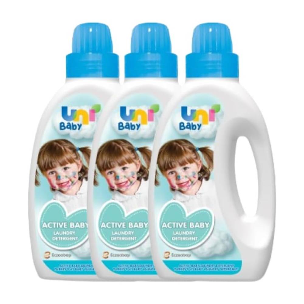 Uni Baby Çamaşır Deterjanı Beyaz 1500 x 3 Adet