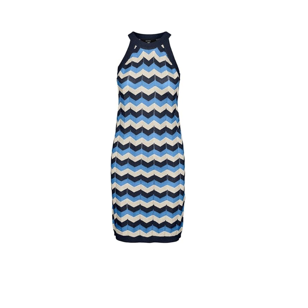 VERO MODA VMMISA SL HALTERNECK SHORT DRESS Elbise Kadın