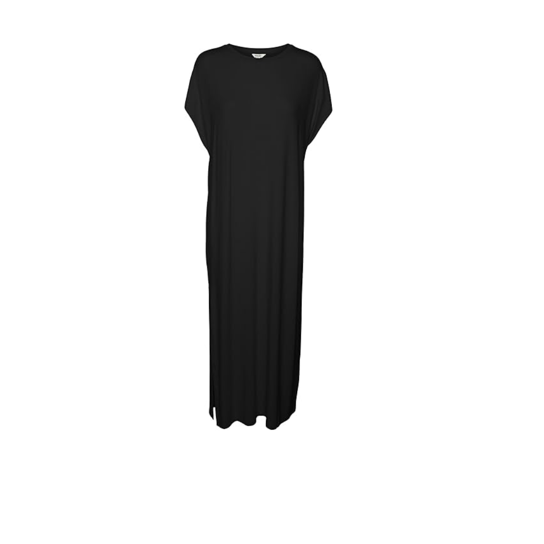 VERO MODA VMSINI SMART SS O-NECK 7/8 DRESS VMA Elbise Kadın