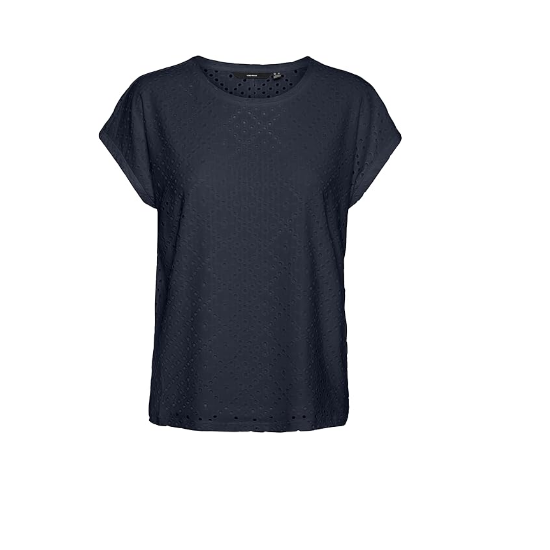 VERO MODA VMTASSA SS TOP JRS GA Tişört Kadın