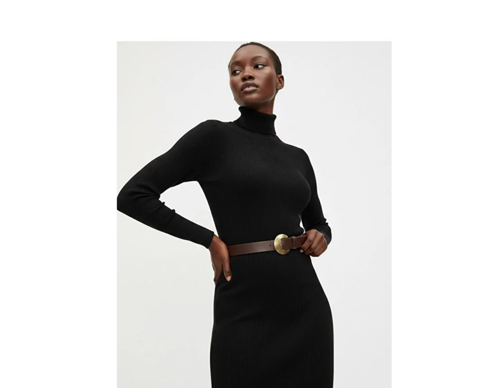 Versla Vintage Eskitme Yuvarlak Tokalı Şık Retro (3 cm) Kadın Kemeri, Elbise Kemeri, Pantolon Kemeri