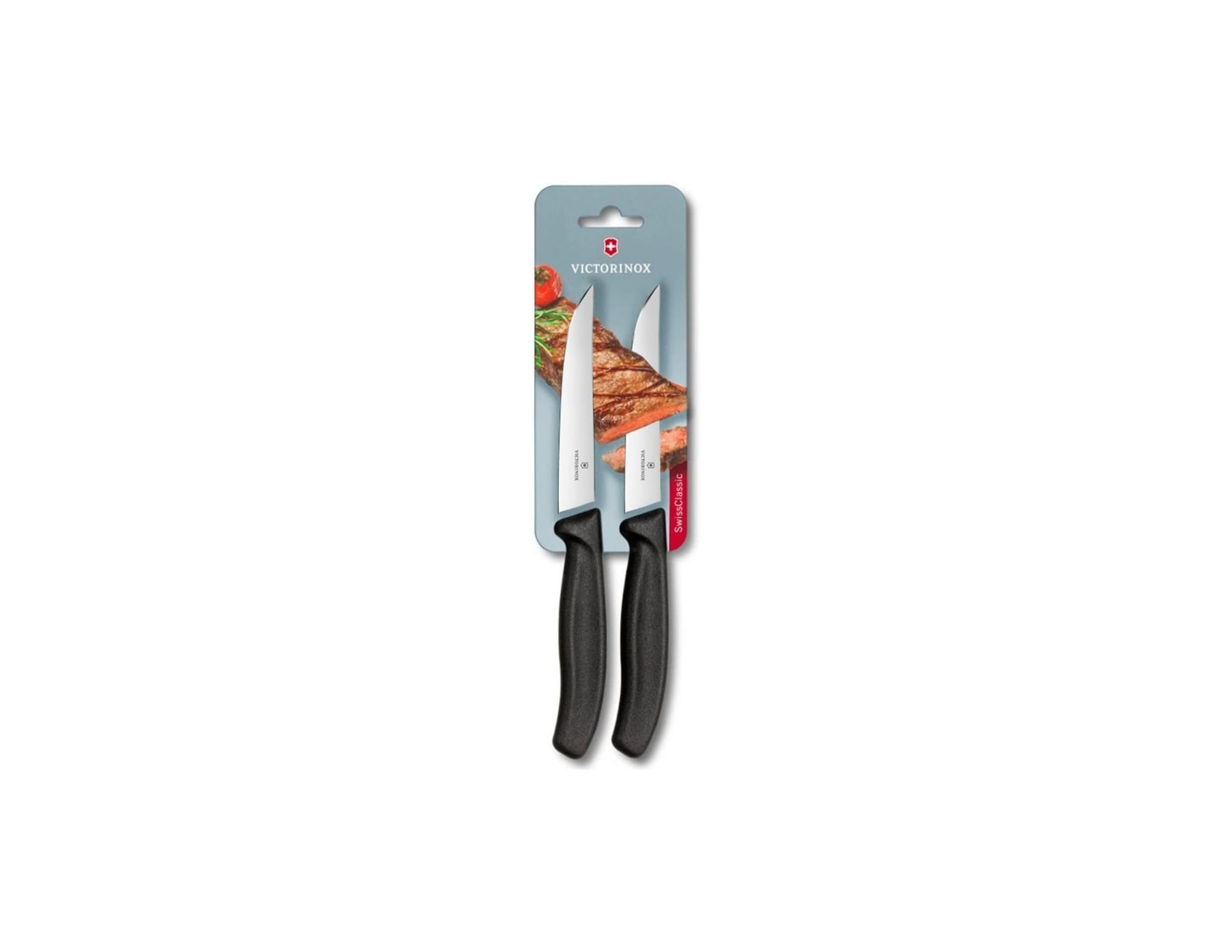 Victorinox 6.7903.12B İkili Blisterli 12 cm Steak-Biftek Bıçağı