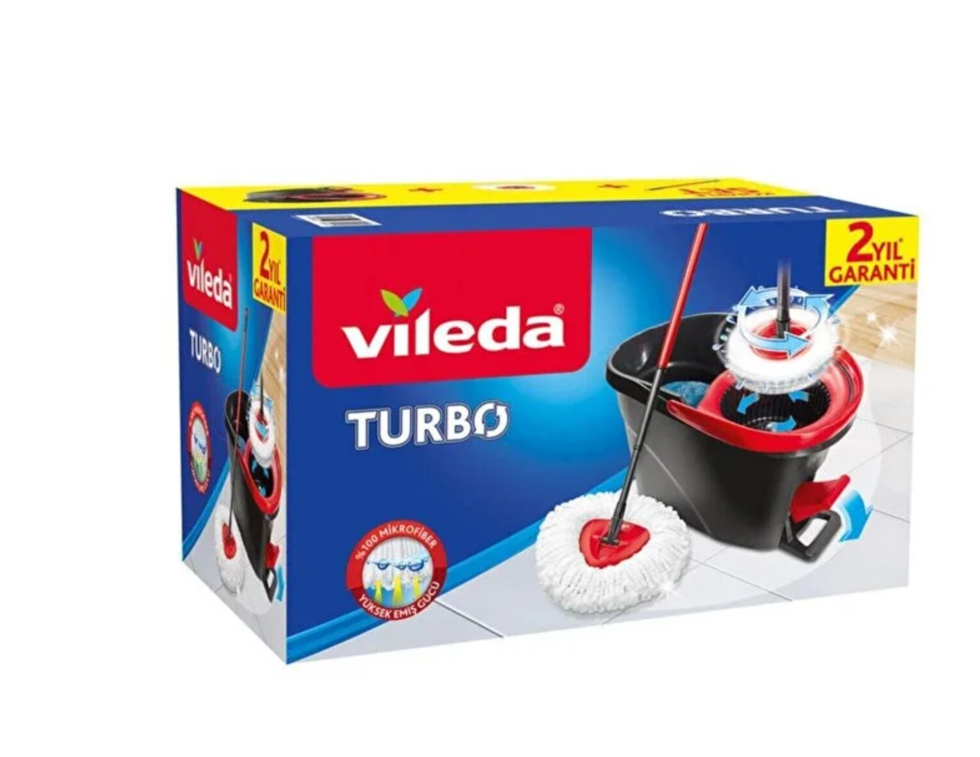 Vileda Turbo Pedallı Temizlik Seti