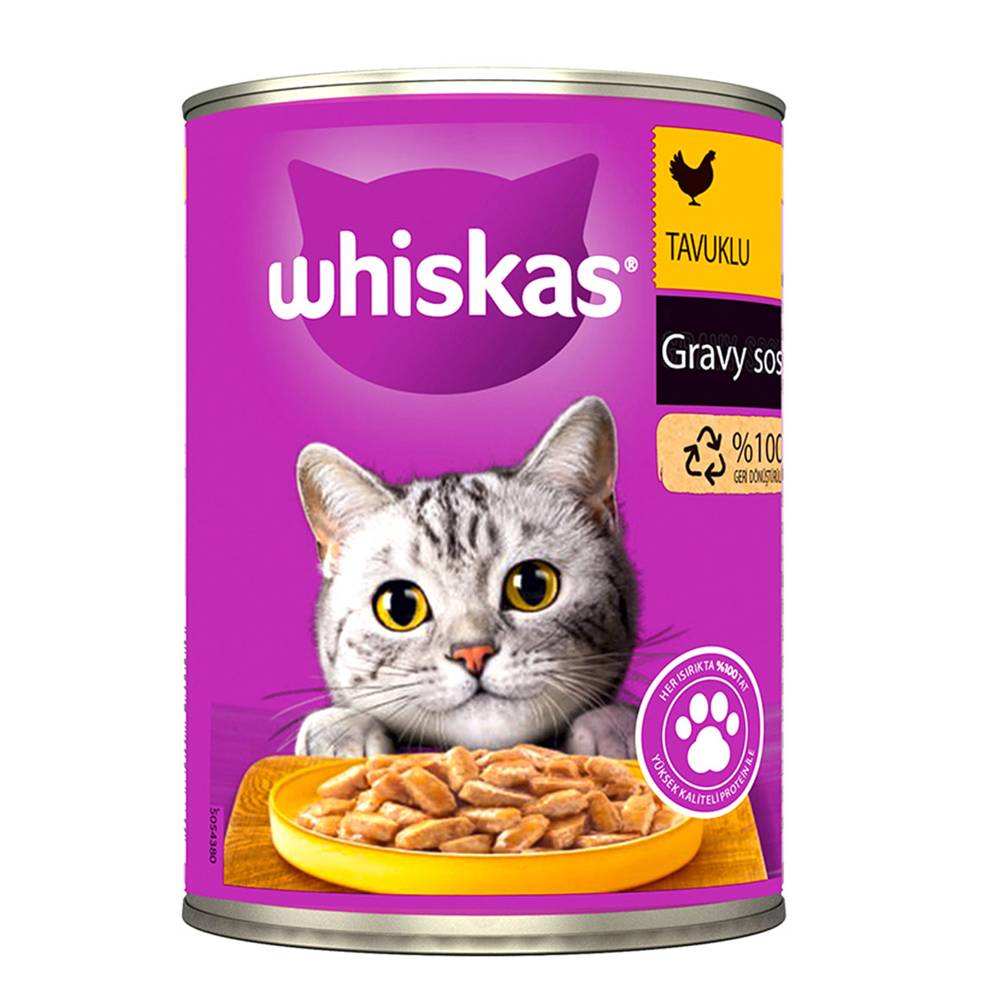 Whiskas Tavuklu Konserve Kedi Maması 400 Gr