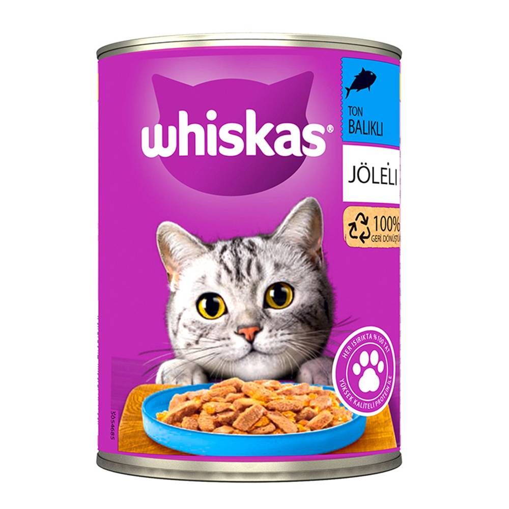 Whiskas Ton Balıklı Konserve Yaş Mama 400 Gr