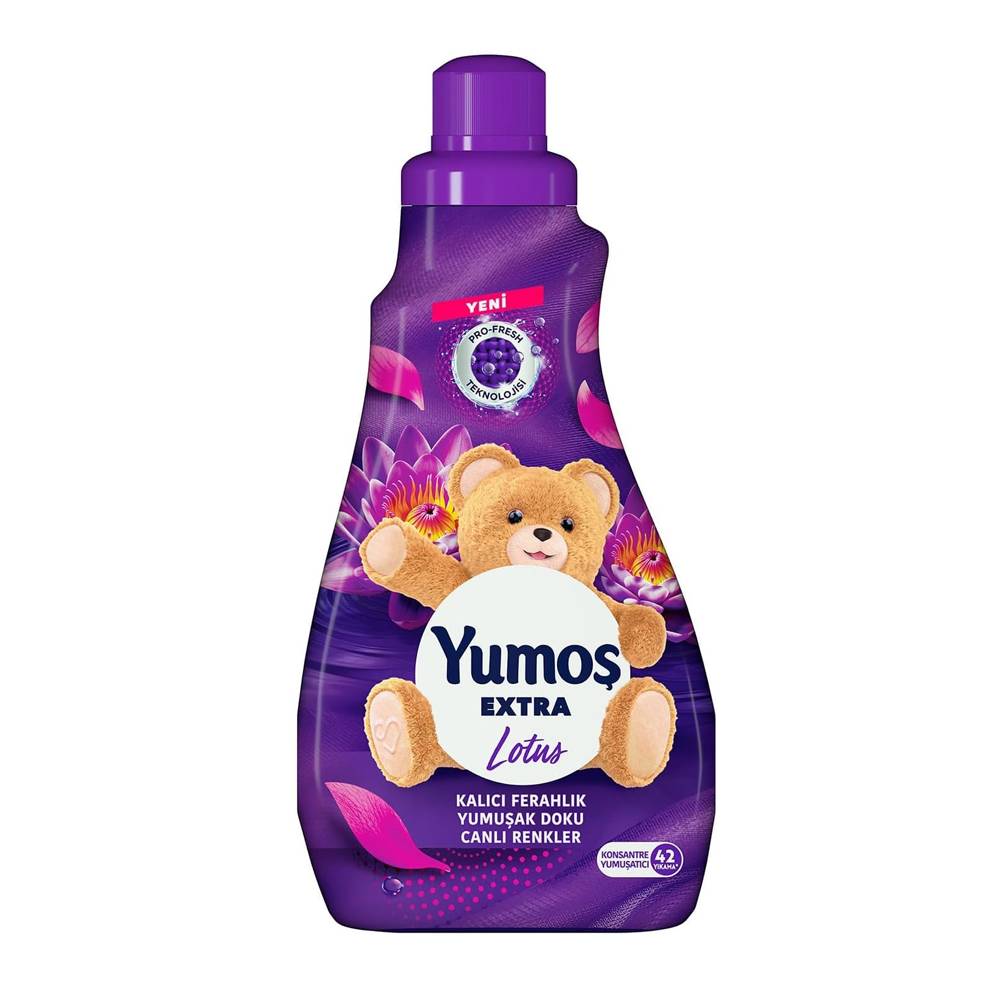 Yumoş Extra Çamaşır Yumuşatıcı Lotus 42 Yıkama 1008 ml