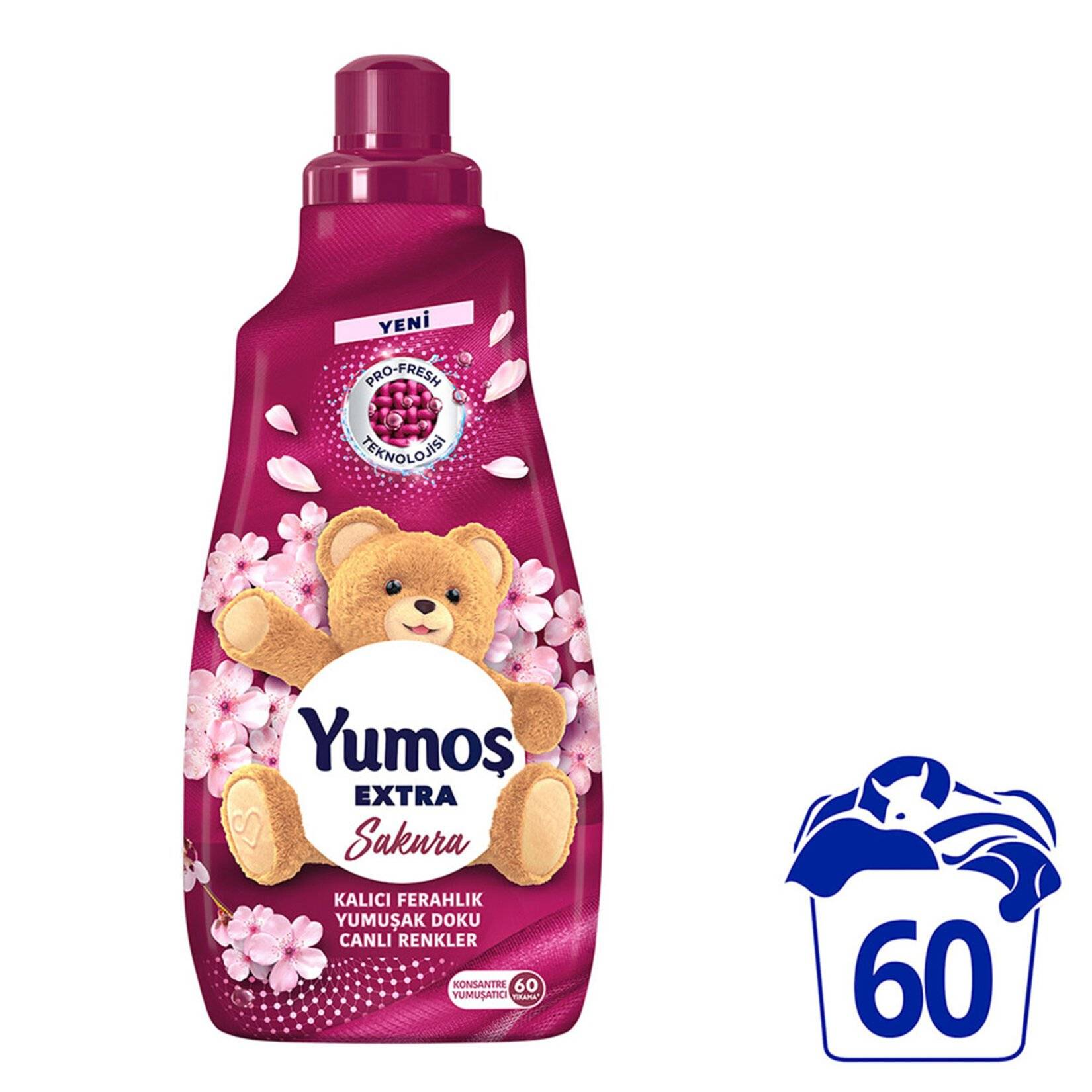 Yumoş Extra Konsantre Çamaşır Yumuşatıcı Sakura 1440 ml