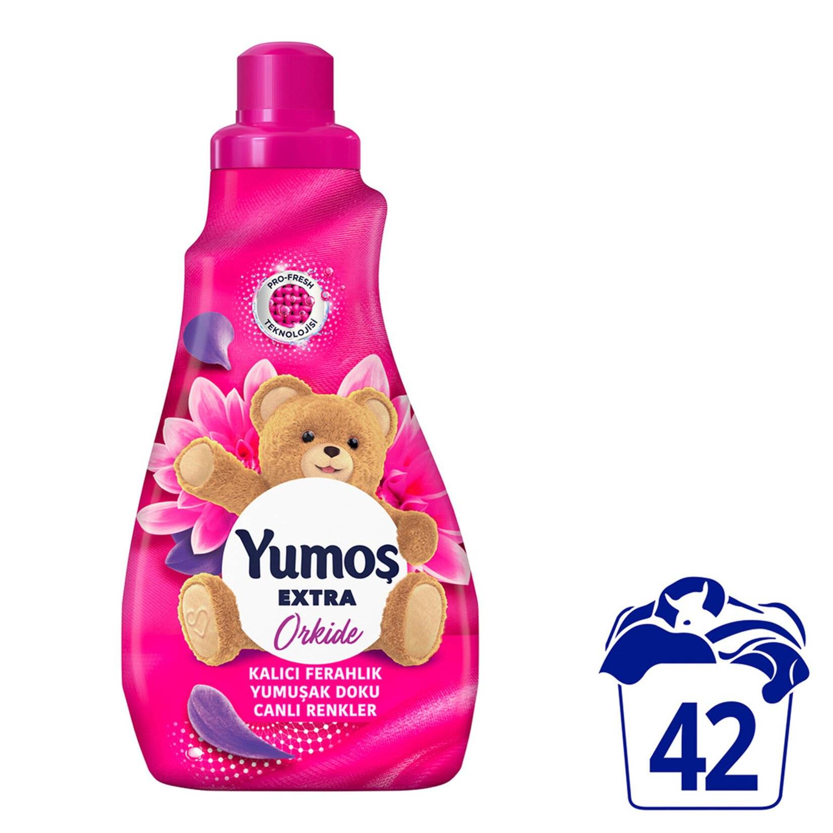 Yumoş Extra Orkide Konsantre Yumuşatıcı 42 Yıkama 1008 ml